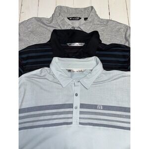 Travis Mathew‎ Polo Shirt Men's Size 2XL Golf Polo  Lot of 3